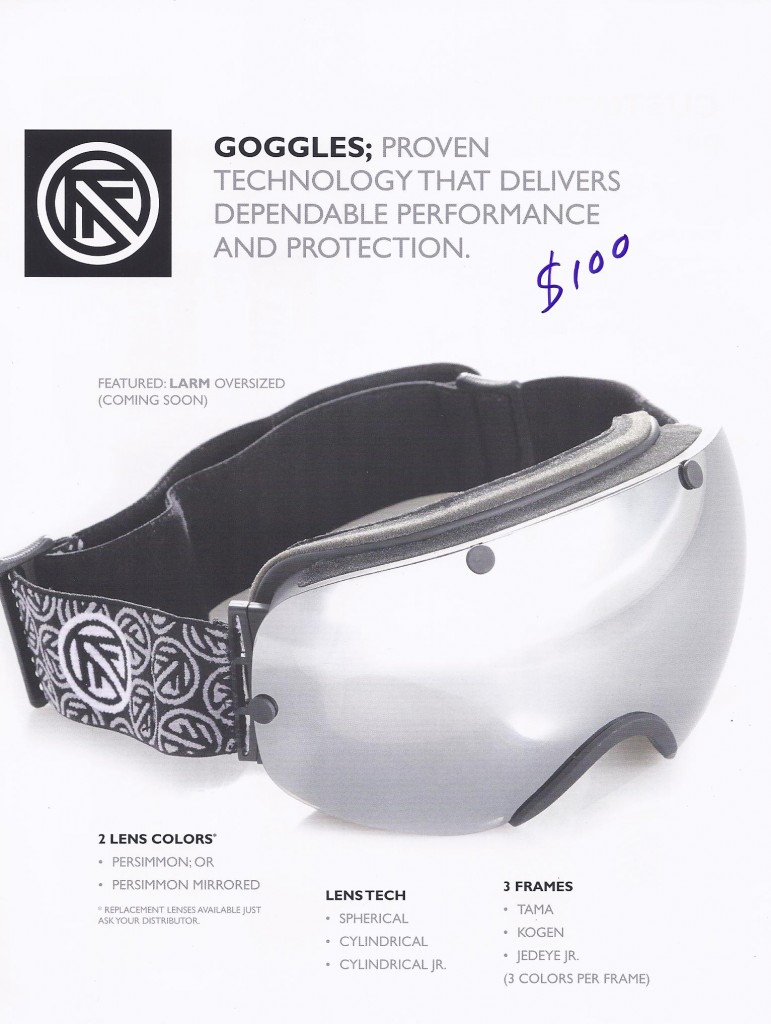 Filtrate Larm Goggles