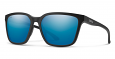 Smith Shoutout - Matte Black / CP Blue Mirror Polarized