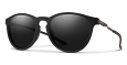 Smith Wander - Matte Black / CP Black Polarized