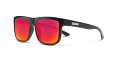 Suncloud Quiver - Matte Black/ Polarized Red Mirror 