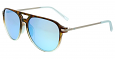 Hurley Kona Sunglasses - Demi/Blue / Icy Blue/white Revo