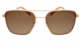 Hurley Positano - Gold / Amber Brown-1