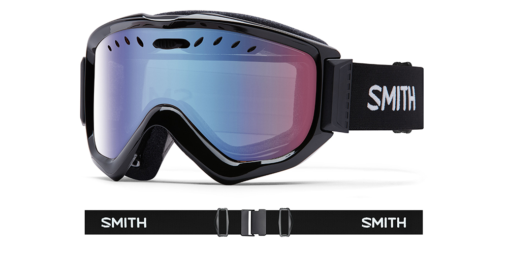 Smith Knowledge OTG Goggle (Black / Blue Sensor Mirror 60%)