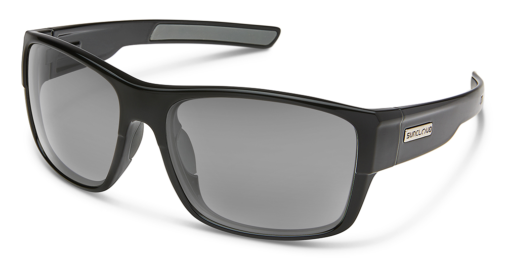 Suncloud Range Sunglasses Polarized (Black / Gray Polarized)