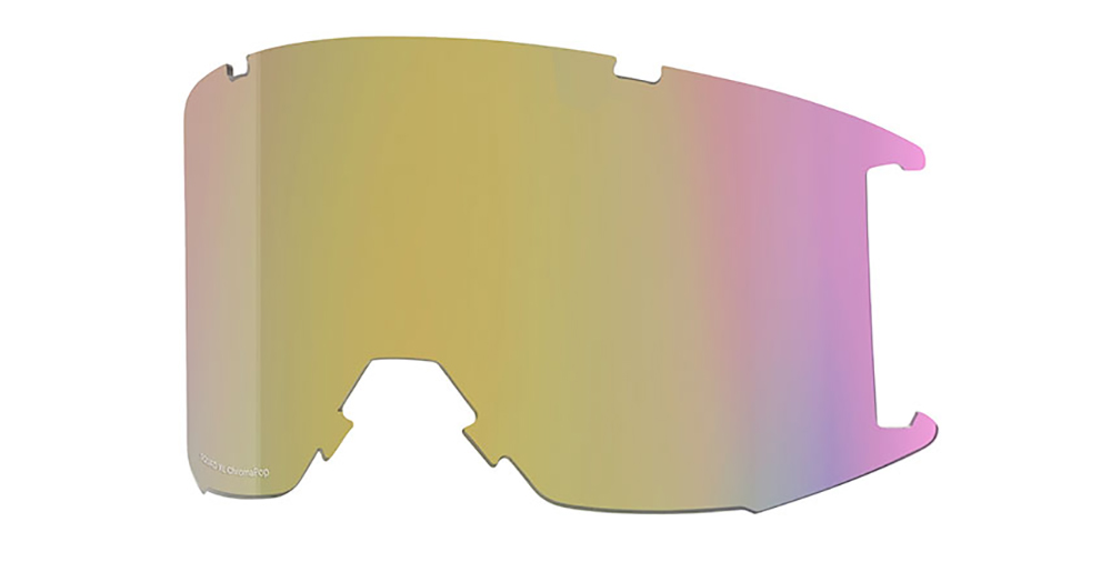 Smith Optics Squad XL Lens – Lente Di Ricambio ChromaPop Everyday Red Mirror MP – Per Occhiali Smith