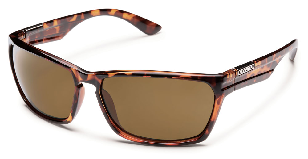 Suncloud Cutout Polarized Sunglasses (Tortoise / Brown Polarized)